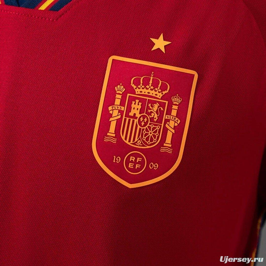 Retro 2022 Spain Home Jersey