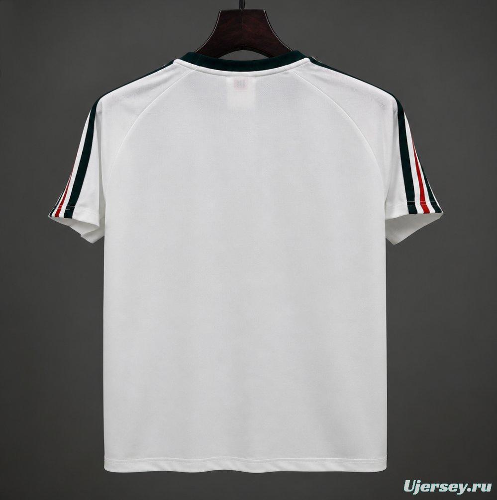 2026 Adidas Originals Mexico Retro White Football Jersey