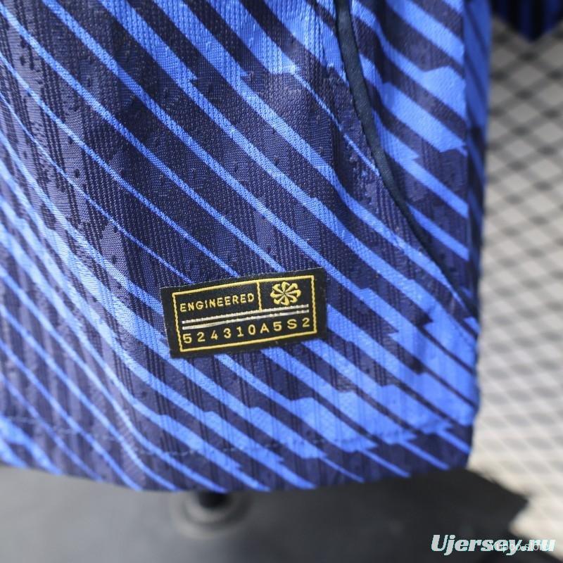 Player Version 2026 France Home Long Sleeve Jersey