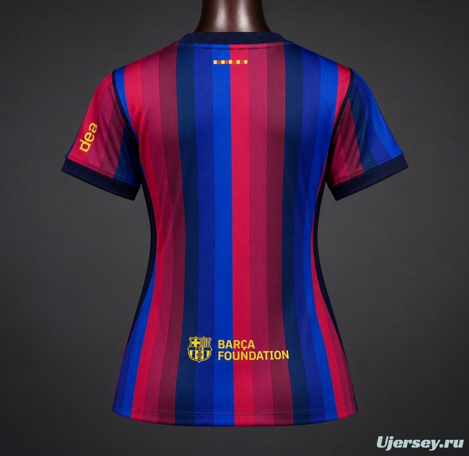 26/27 Barcelona Home Women Jersey