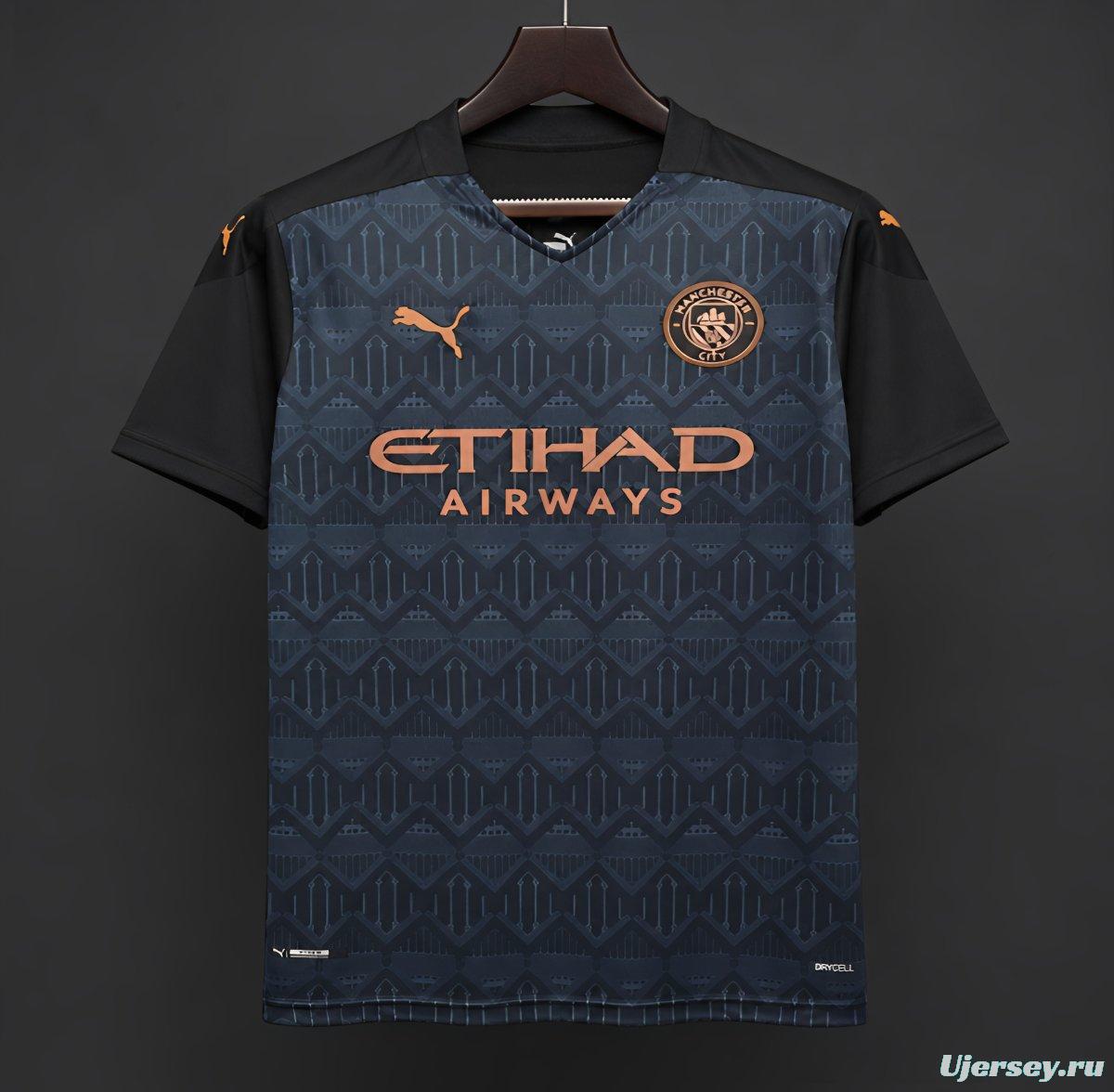 Retro 20/21 Manchester City Away Black Jersey