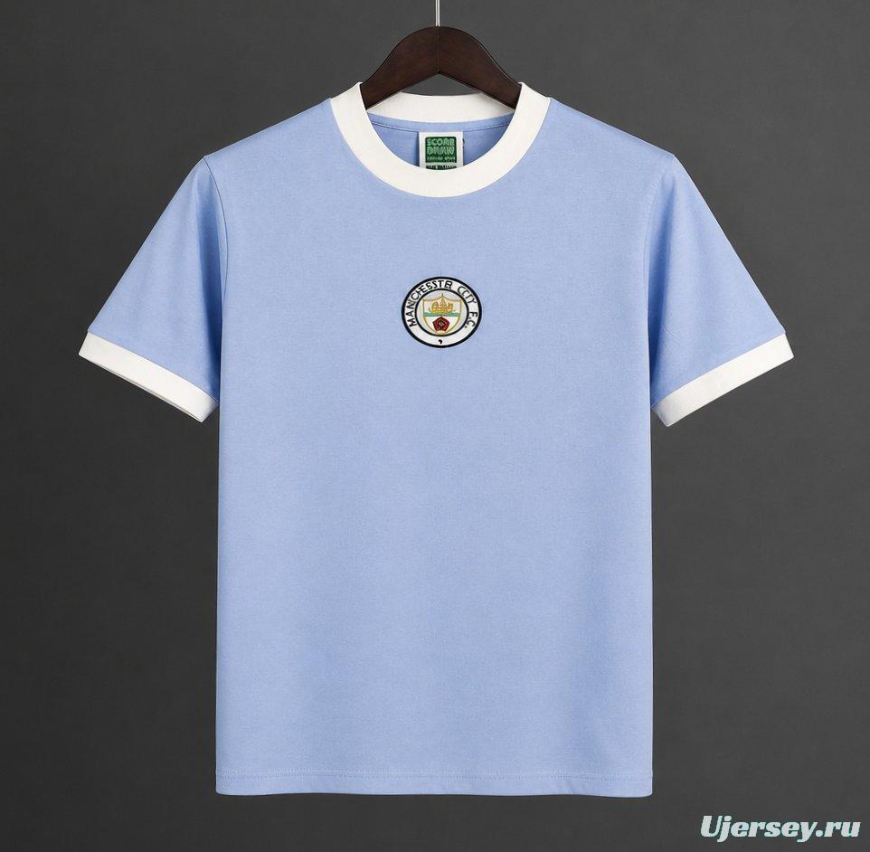 Retro Manchester City 1972 home Soccer Jersey