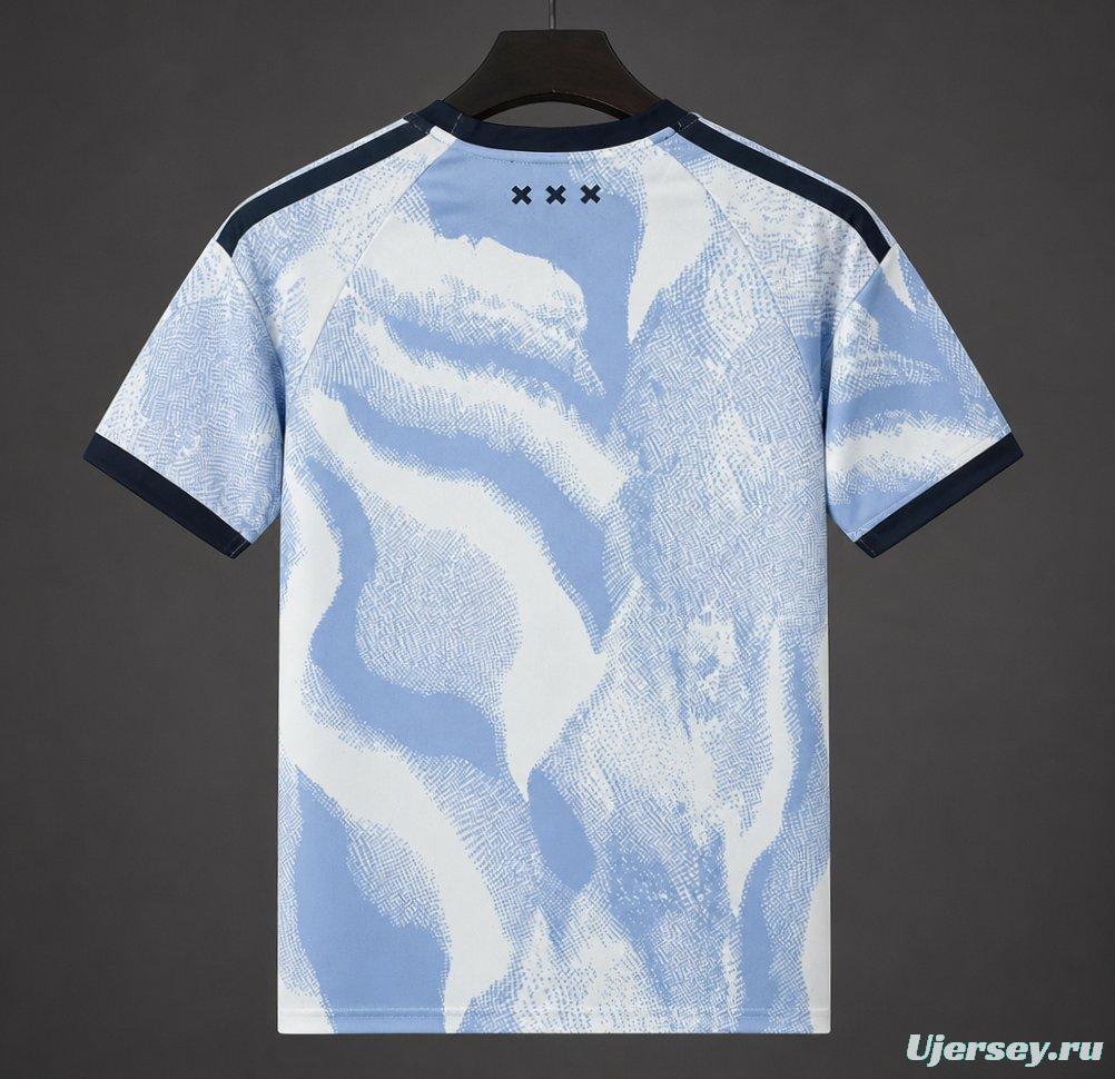 26/27 AJAX Third Light Blue Jersey