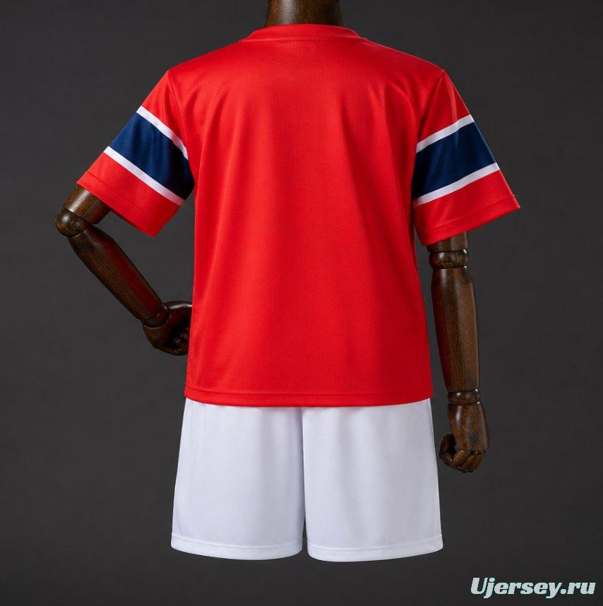 2026 Kids Norway Home Kit Jersey Size 16-28