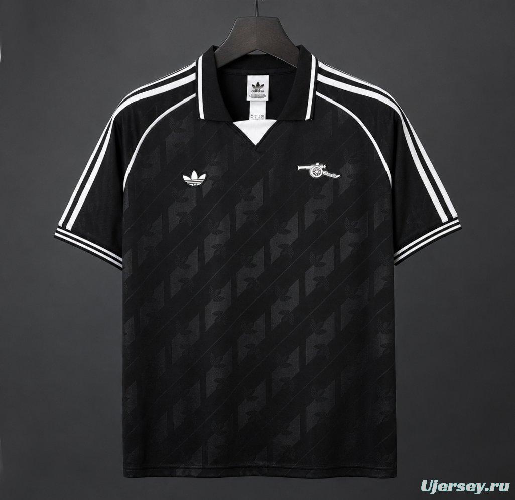 26/27 Arsenal Black Adidas Originals Concept Soccer Jersey