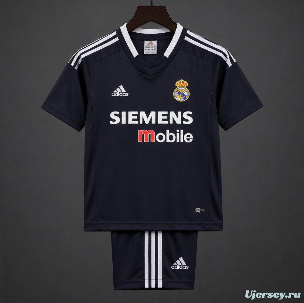 Retro Kids 04/05 Real Madrid Away Jersey