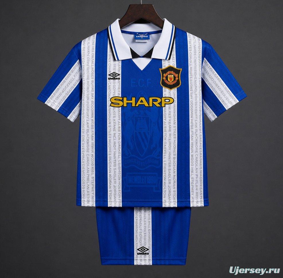 Retro Kids 94/96 Manchester United Third Jersey