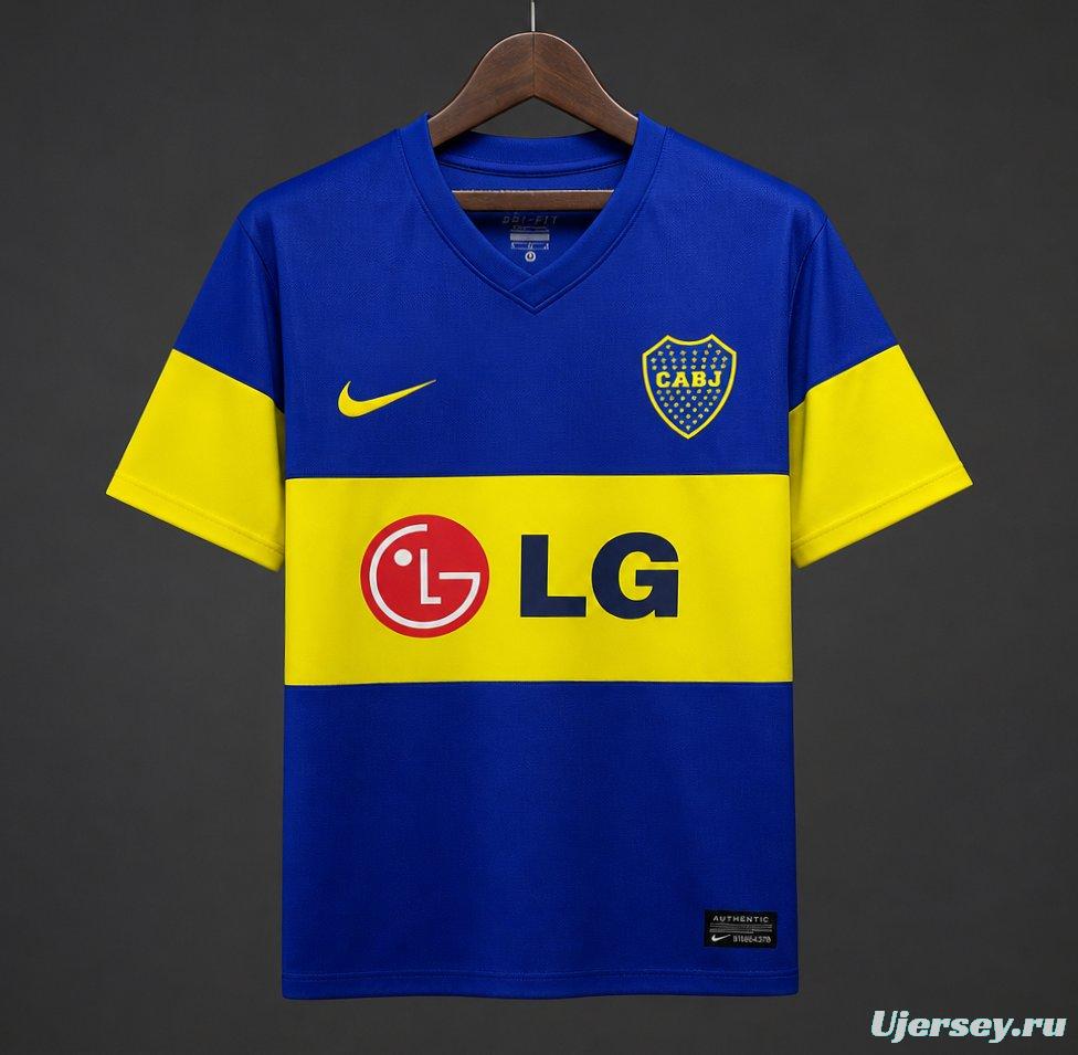 11/12 Retro Boca Juniors Home Jersey