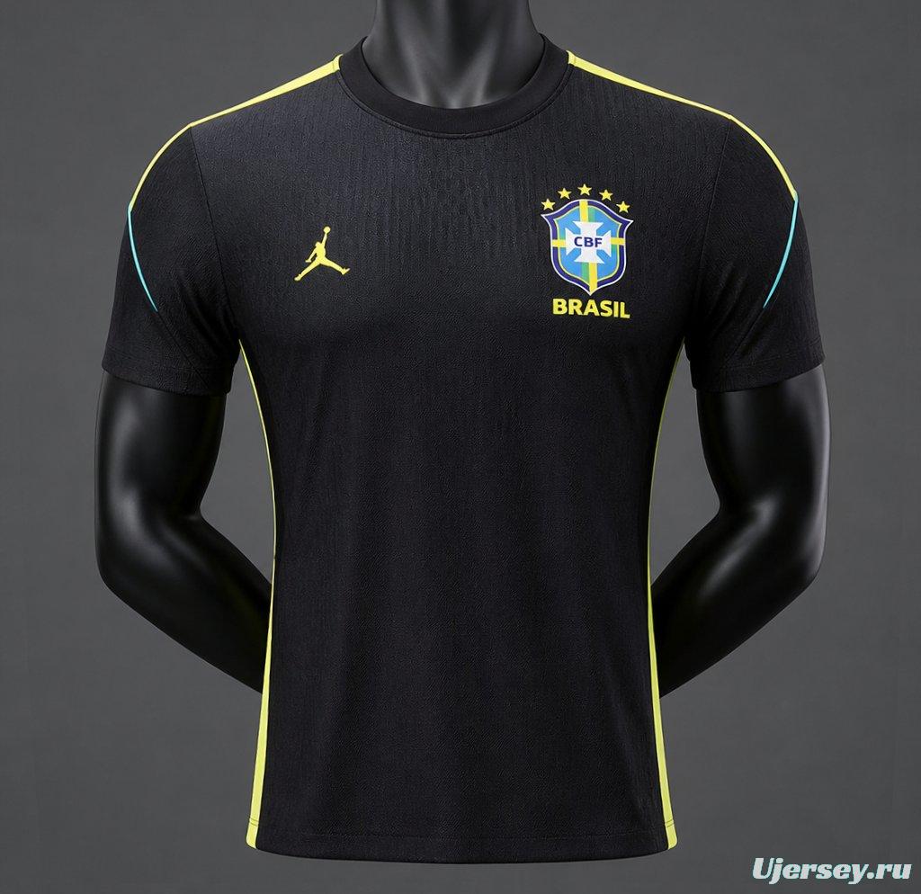 2026 Brazil Black Training Jersey