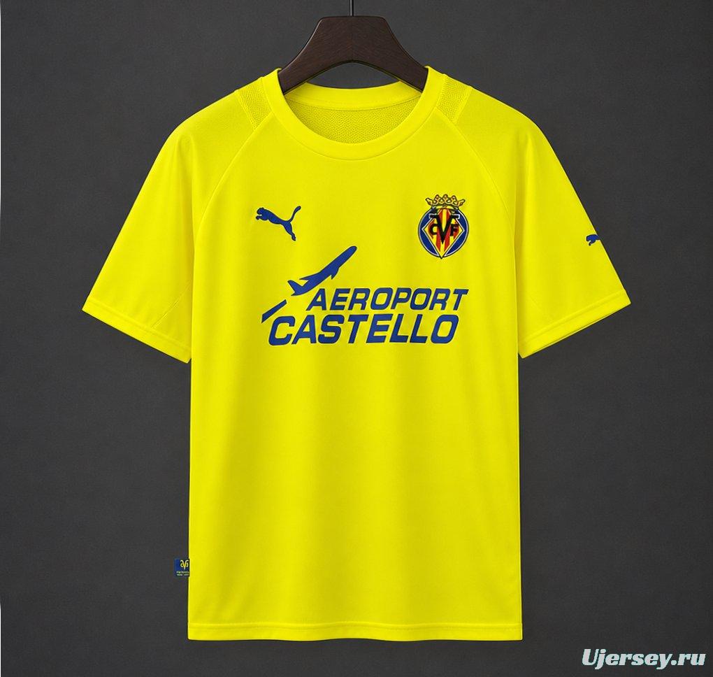 Retro 05/06 Villarreal CF Home Jersey
