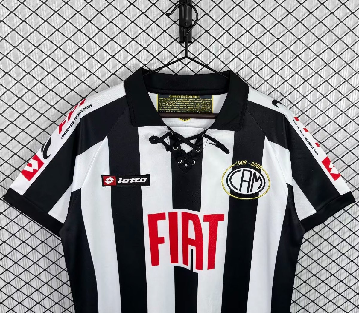 Retro 2008 Atlético Mineiro Centenary Special Edition Jersey
