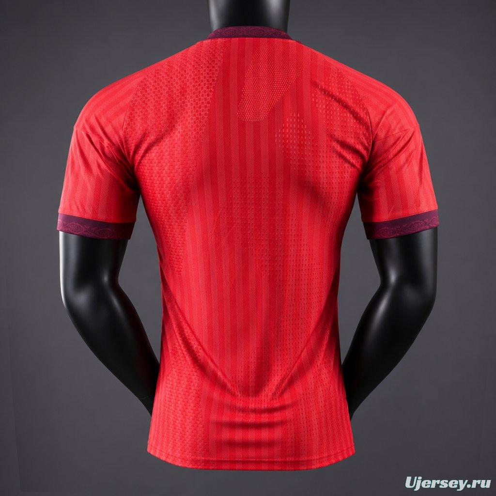 Player Version 26/27 Olympique Lyonnais Away Red Jersey