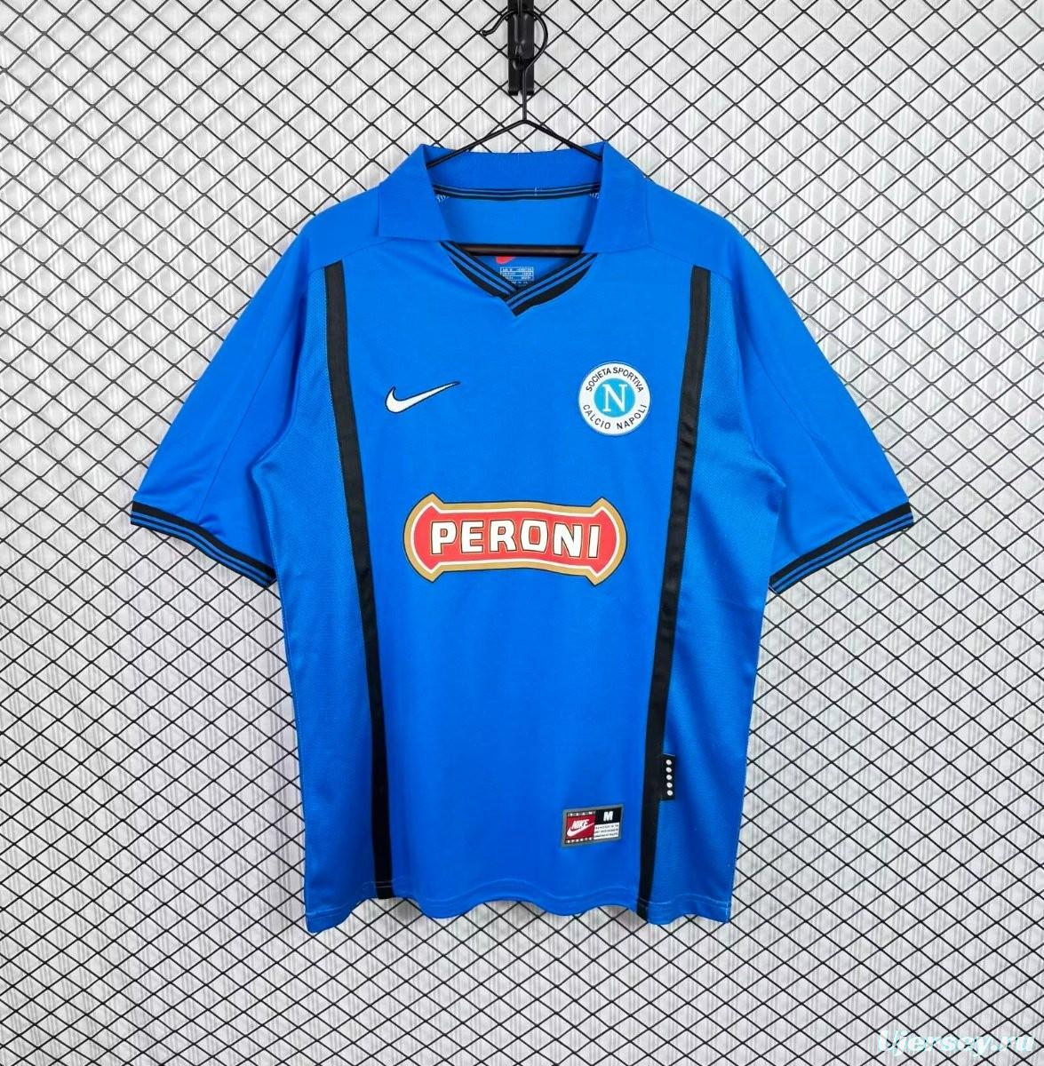 Retro 99/00 Napoli Home Jersey