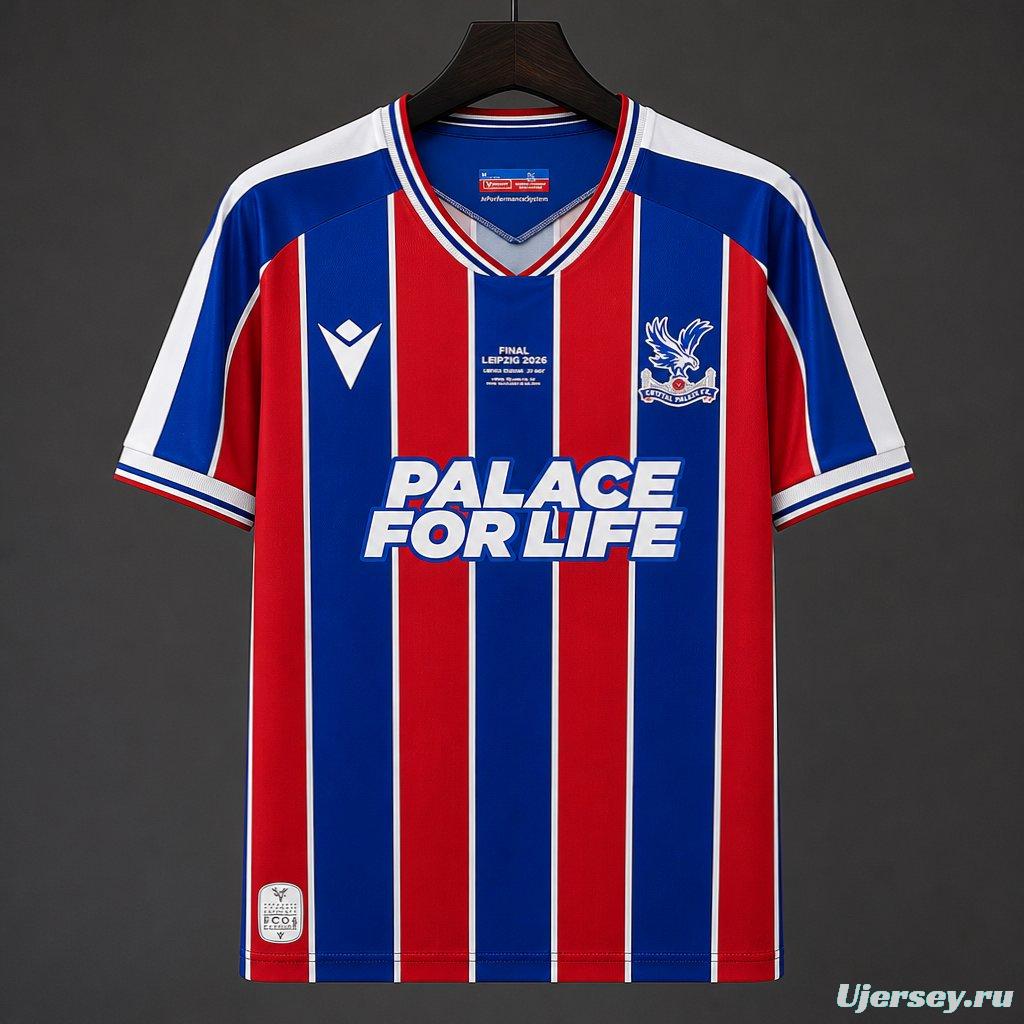25/26 Crystal Palace Home Final Match Jersey