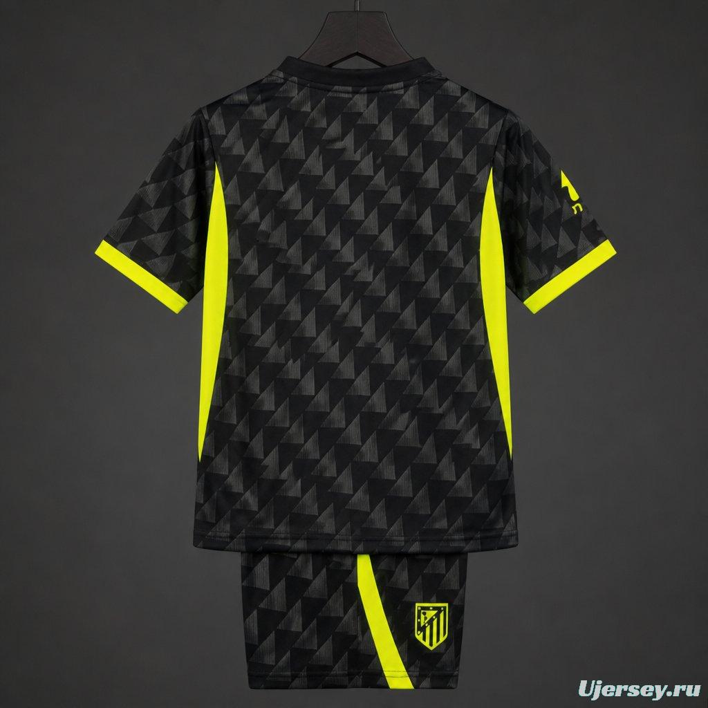 26/27 Kids Atletico Madrid Away Jersey