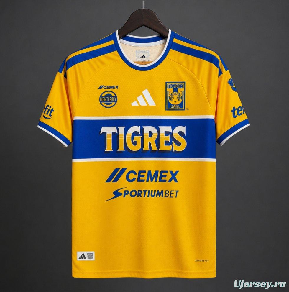 26/27 Tigres UANL Home  Jersey