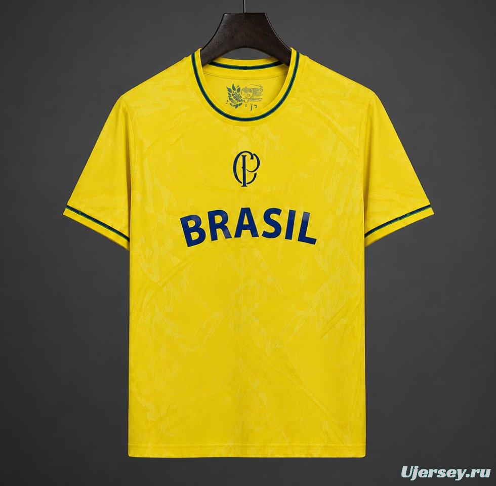 2026 Brazil x Corinthians Special Yellow Jersey