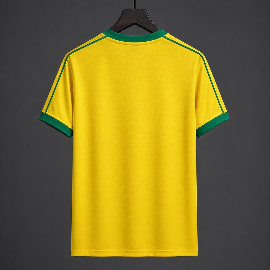 26/27  Flamengo Zico Signature World Cup Version Yellow Jersey