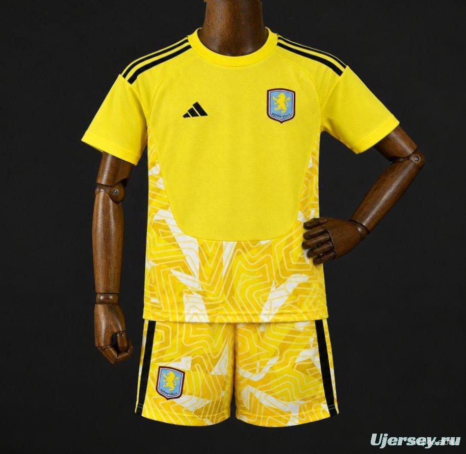26/27 Kids Aston Villa Goalkeeper Jersey  kit