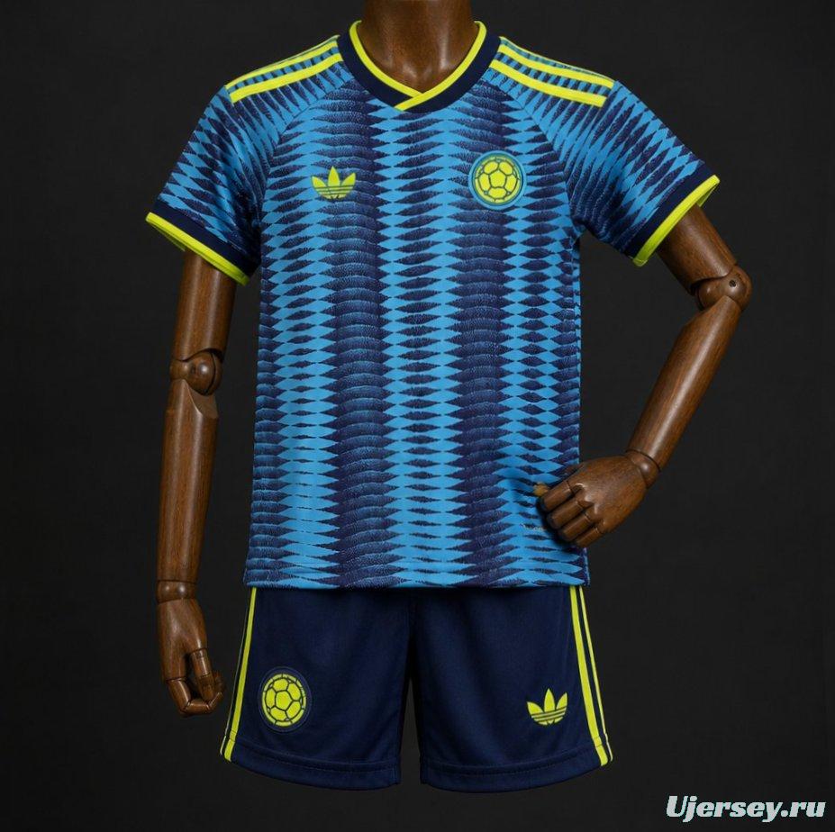 2026 Kids Colombia World Cup Away Kit