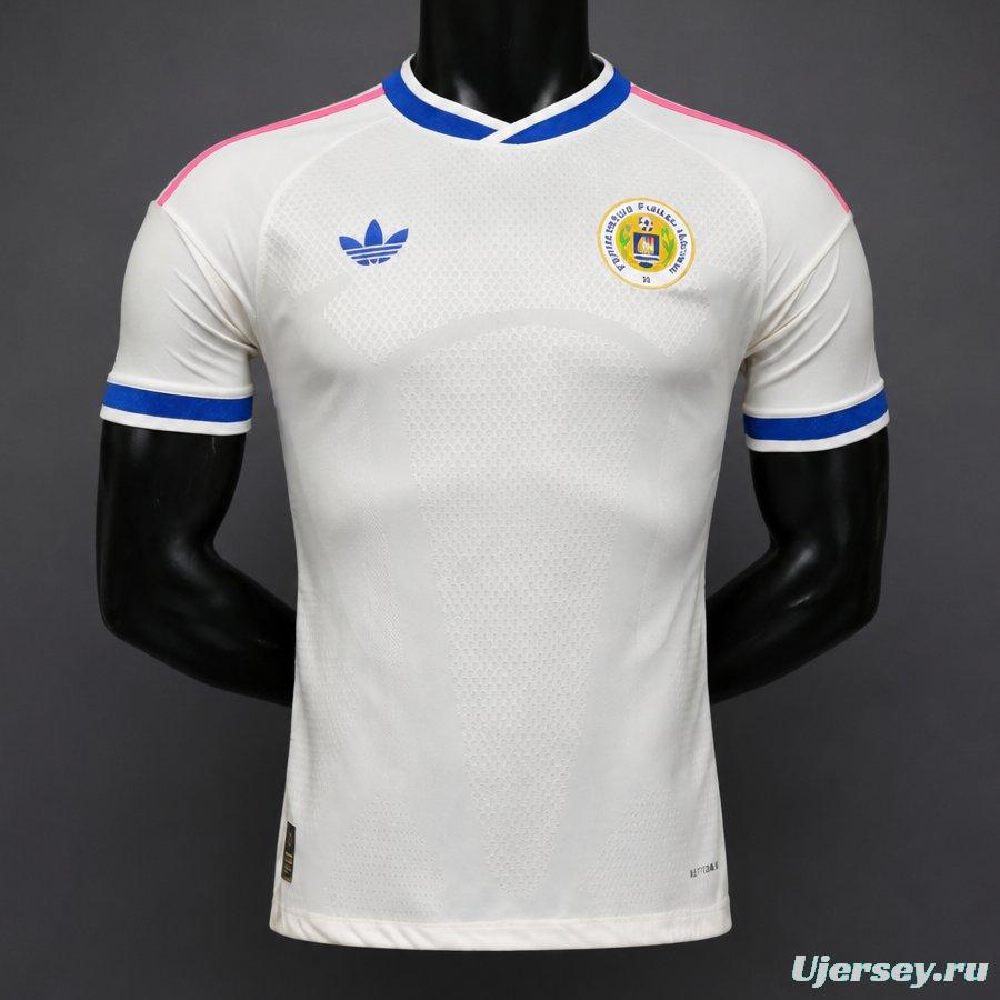 Player Version 2026  Curaçao World Cup Away White Jersey
