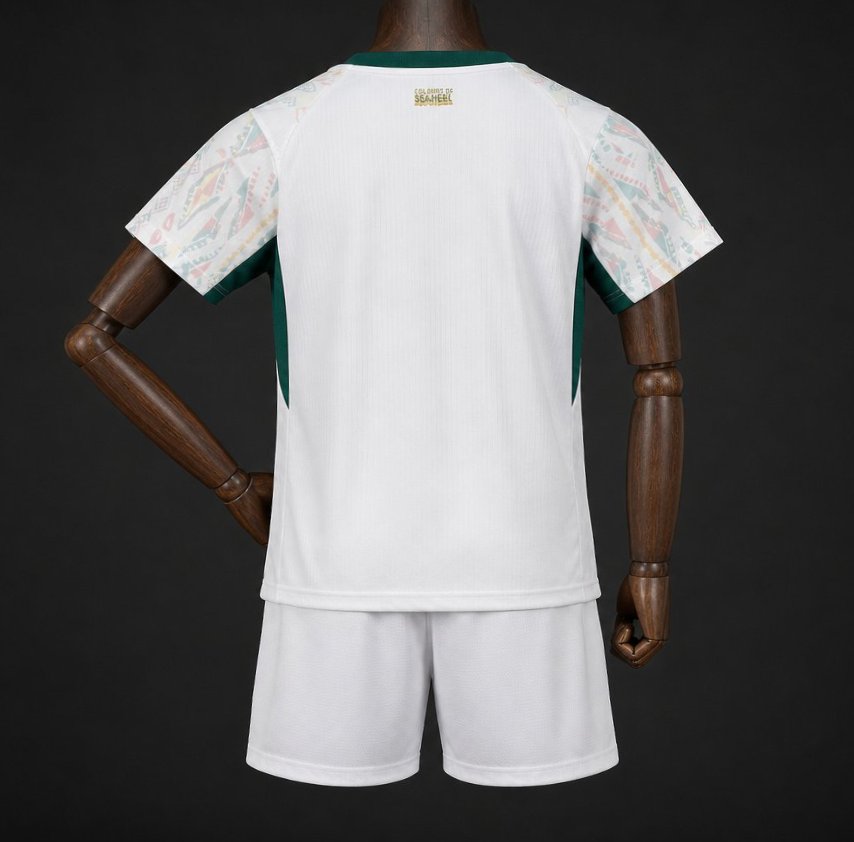 2026 Kids Senegal World Cup Home Kit