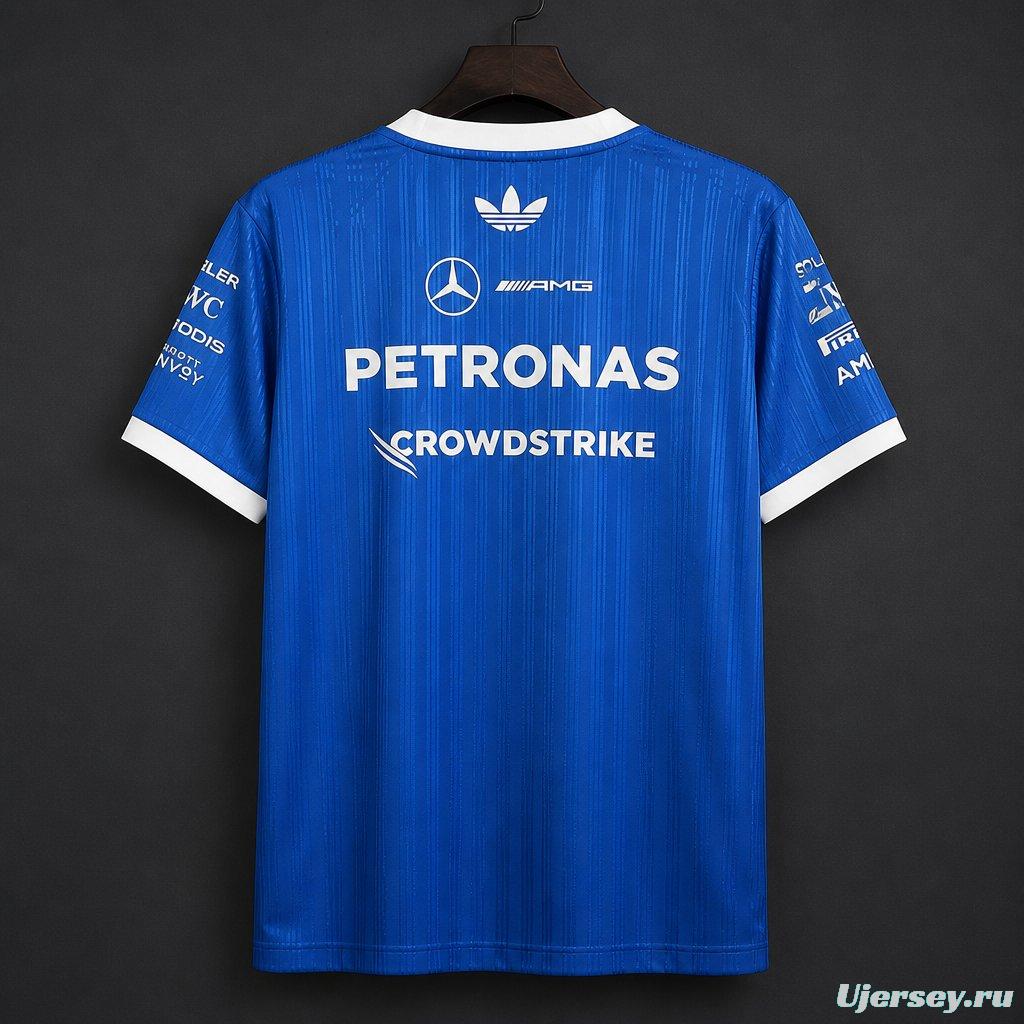 2026 F1 Mercedes-AMG Petronas F1 Team Blue Training Jersey