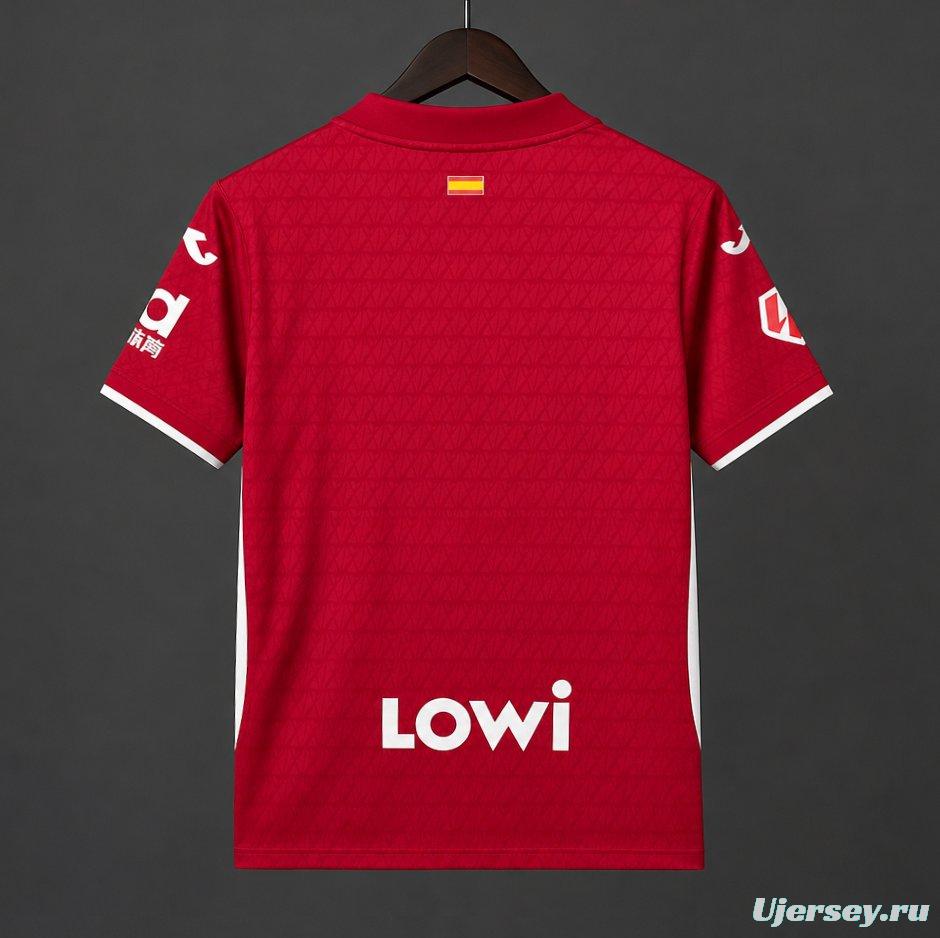 2627 Getafe CF Away Red Jersey