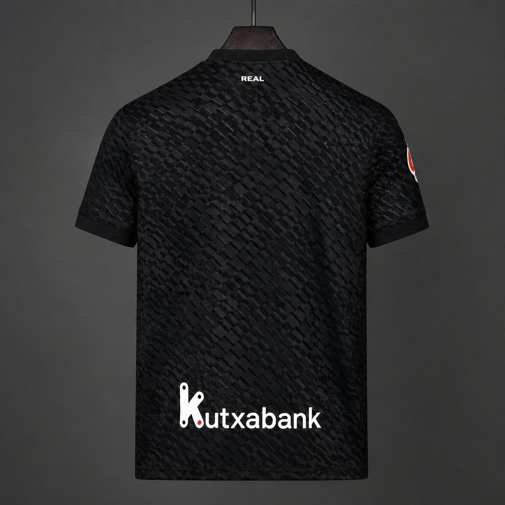 26/27 Real Sociedad Away Black Jersey