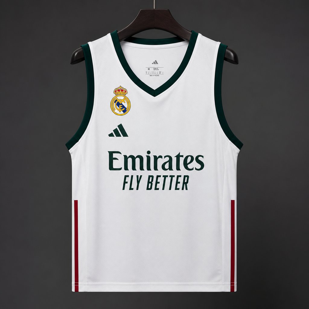 26/27 Real Madrid Home Vest Jersey