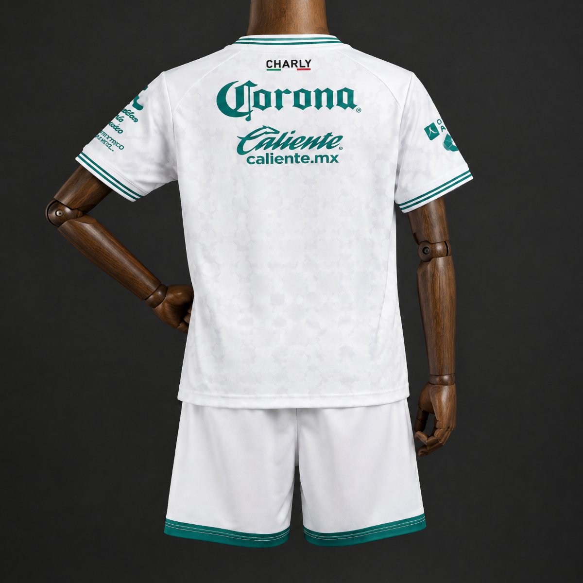 26/27 Kids Santos Laguna Away White Green Jersey