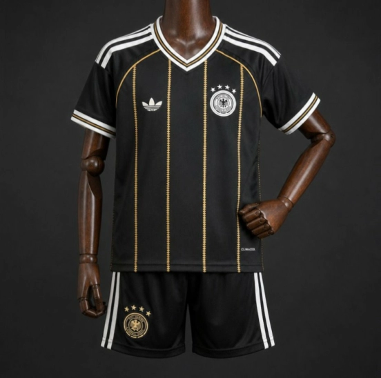 2026 Kids Germany Third Black Jersey