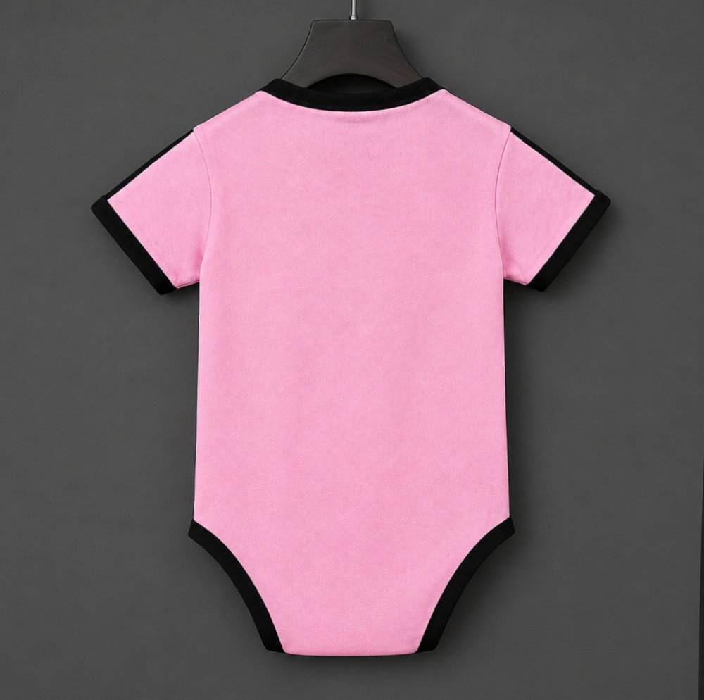 26/27 Juventus Away Pink Baby Romper Jersey