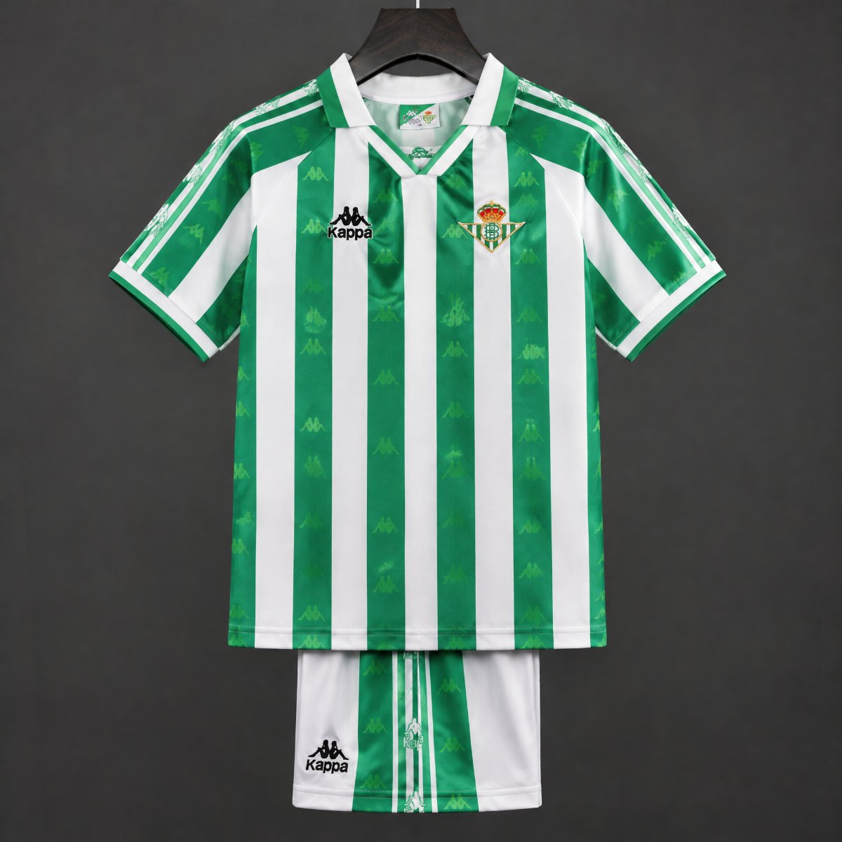 Retro Kids 95/97 Real Betis Home Green Jersey