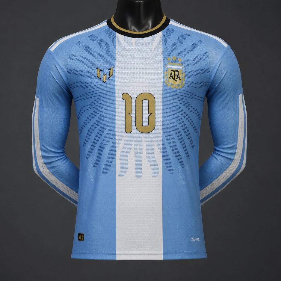 Player Version 26/27 Argentina Messi Signature Edition Long Sleeve Jersey